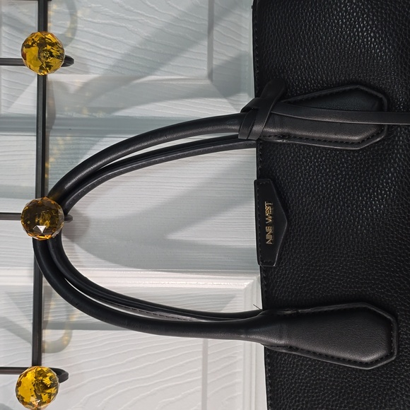 Nine West Black purse leather Man made‎ material - Picture 4 of 10